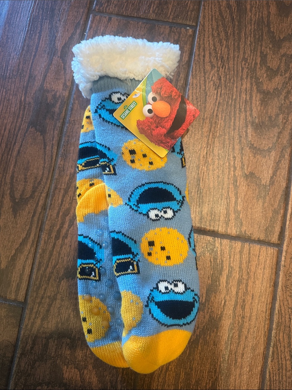 Sesame Street Cookie Monster socks
